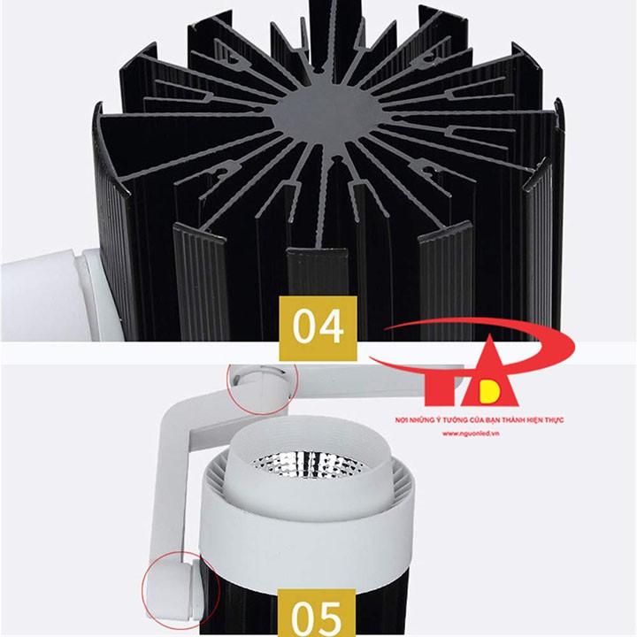 Đèn led chiếu điểm 30w - Đèn led chiếu điểm 30w cob