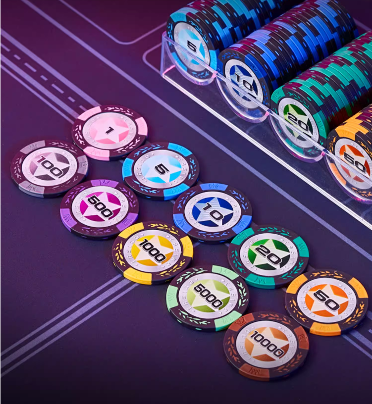 Bộ Phỉnh 100 Chip Texas Poker