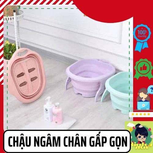 Chậu Ngâm Chân Massage Gấp Gọn Tiện Dụng Dành Cho Mọi Nhà HH0091