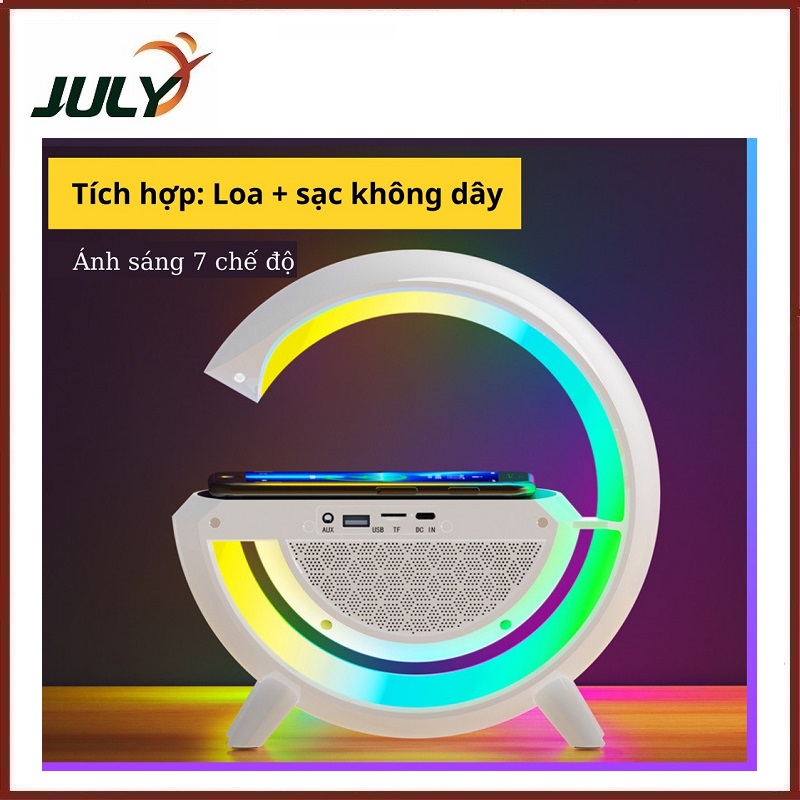 Loa Bluetooth Sạc Ko Dây Đèn Tạo Không Khí 3in1 BT 2301 - JL