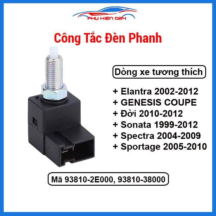 Công tắc đèn phanh Elantra 2002-2012, GENESIS COUPE 10-12, SONATA 99-12, SPECTRA 04-09 Mã 93810-2E000, 93810-38000