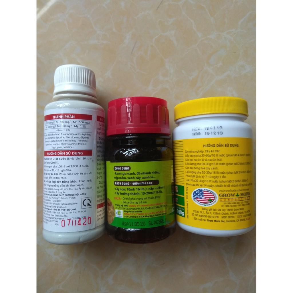 Bộ sản phẩm dưỡng cây chăm sóc phong lan - 100ml/chai