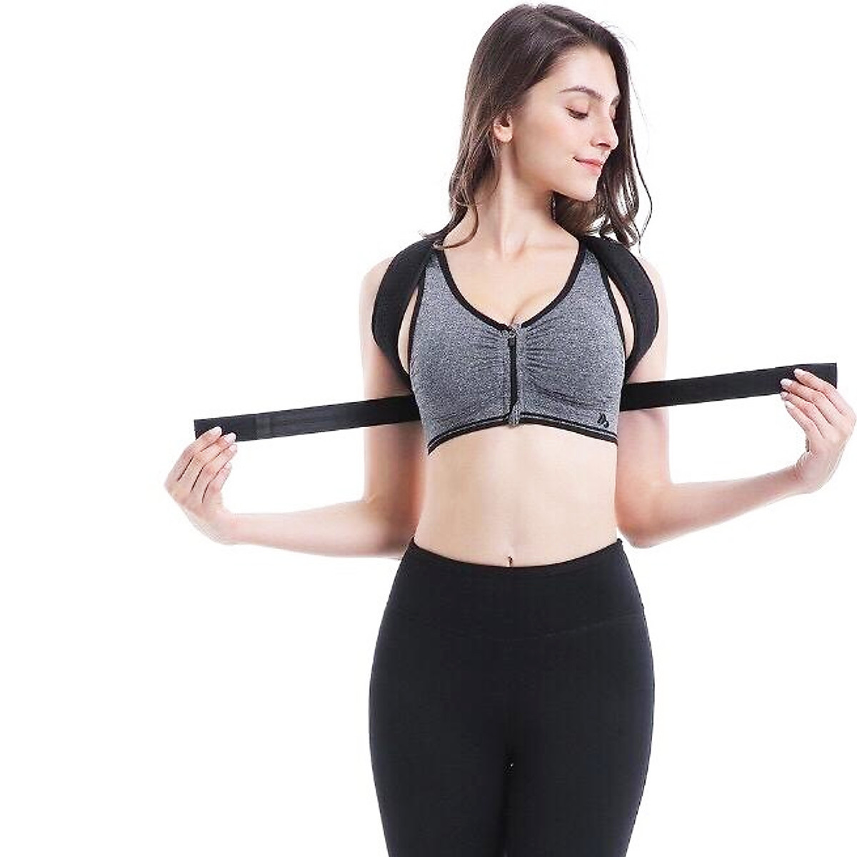 Đai chống gù lưng nam nữ HT SYS - Posture Corrector- Giúp định hình cột sống - Điều chỉnh tư thế của lưng -  Phù Hợp Với Mọi Độ Tuổi - Hỗ Trợ Điều Trị Hiệu Quả Chứng Gù Lưng, Lưng Tôm, Cong Vẹo Cột Sống