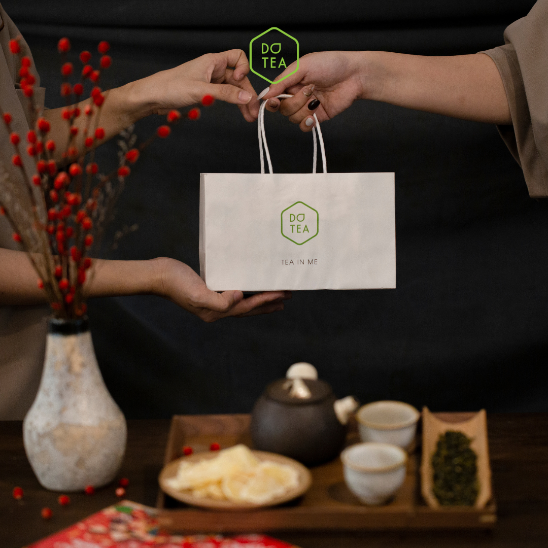 [quà Tết 2023] Trà biếu, trà xanh Thái nguyên Dotea lon thiếc 100g - Trà xanh Thái nguyên cao cấp, quà tặng sức khỏe