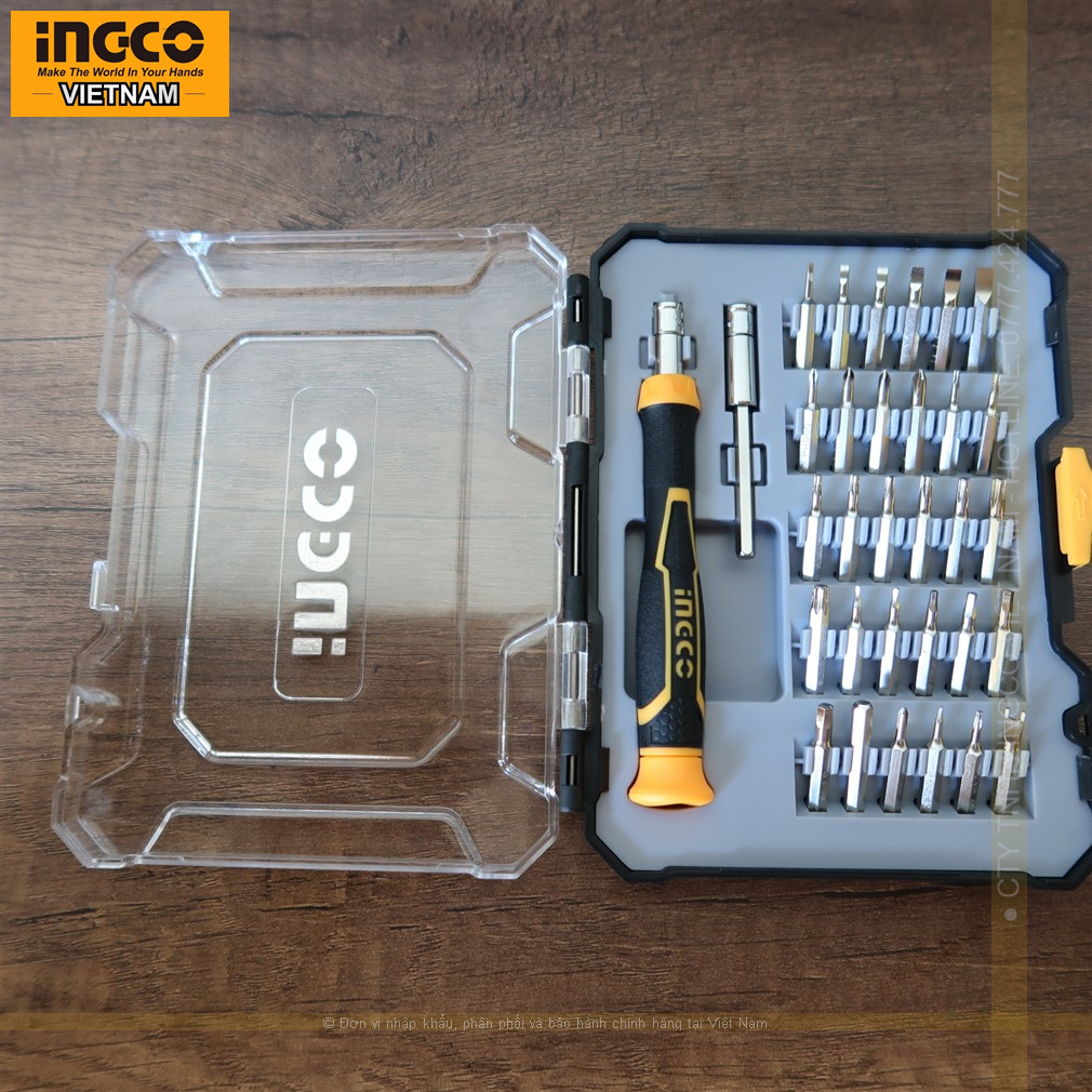 Bộ tua vít đa năng 32 chi tiết INGCO HKSDB0348