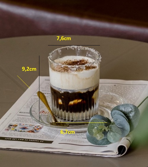 Ly Thủy Tinh Cường Lực Tumbler Duratuff Rocks 251ml | Nhập Khẩu E.U