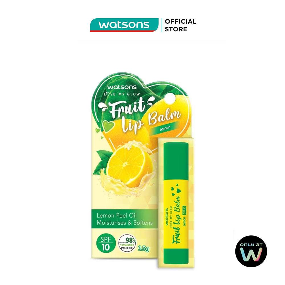 Son Dưỡng Môi Watsons Fruity Lemon SPF10 3.5g