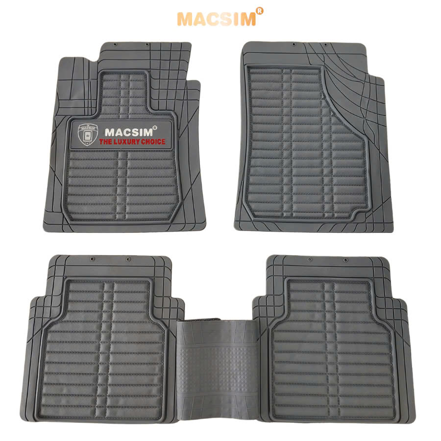 Thảm lót sàn ô tô phổ quát Macsim màu xám