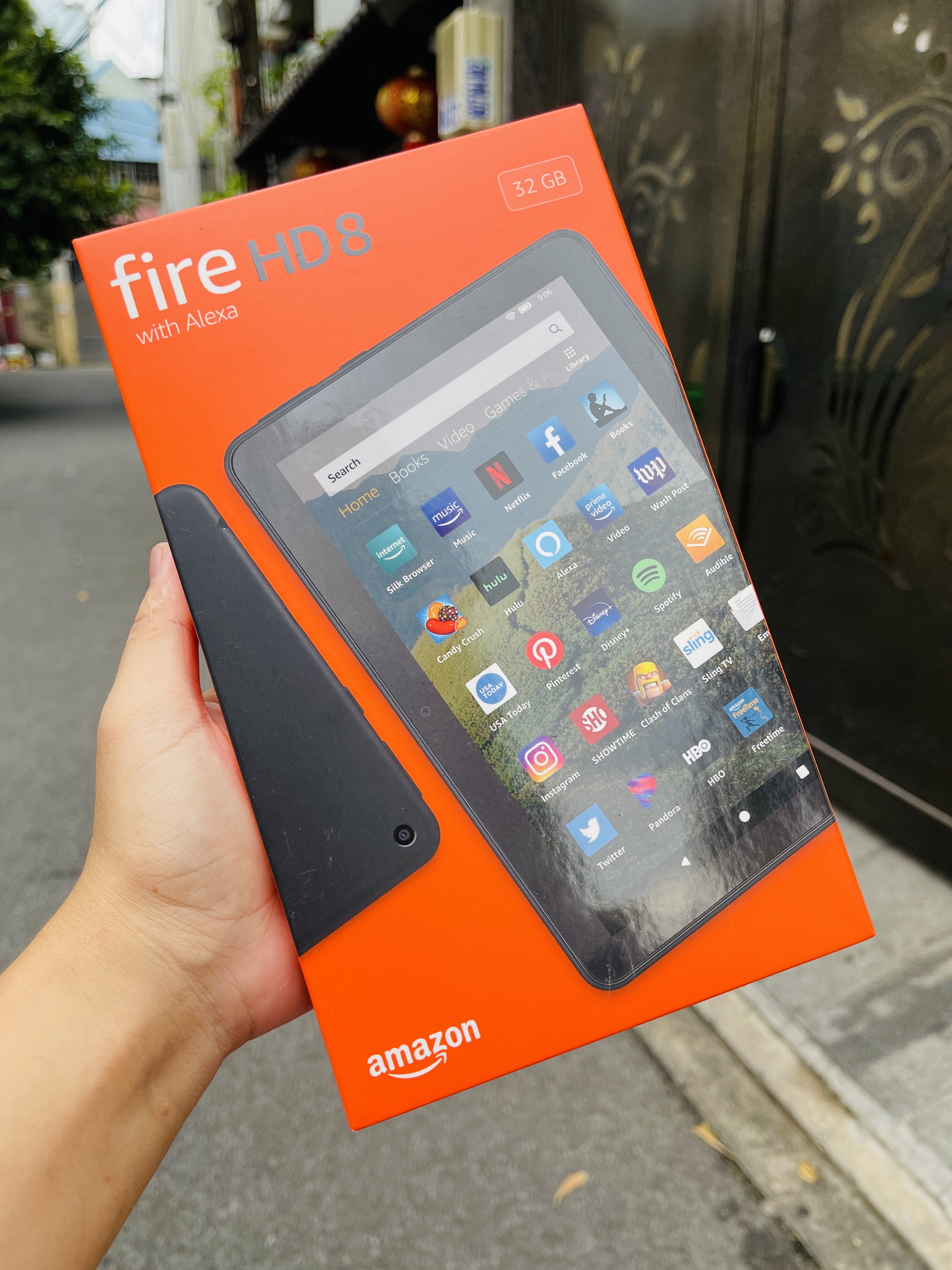 Máy tính bảng Fire HD 8 - 2021 Bộ nhớ 32Gb, Ram 2Gb