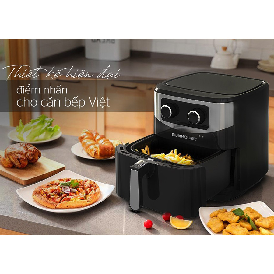 Nồi Chiên Không Dầu Sunhouse SHD4062 - Hàng Chính Hãng