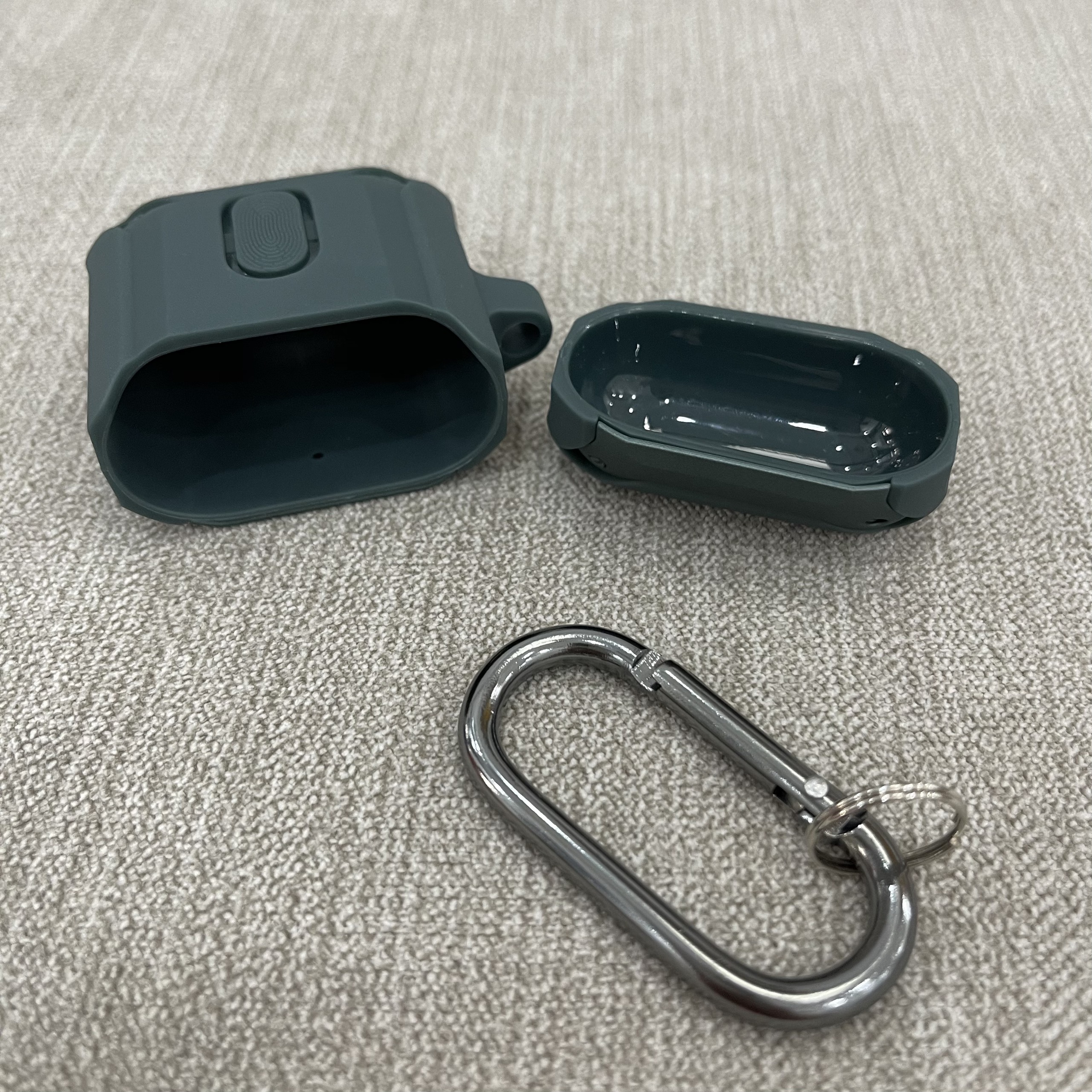 Case Chống Sốc 360 Độ Cho Airpods 1 / Airpods 2 -  Màu Xanh Rêu