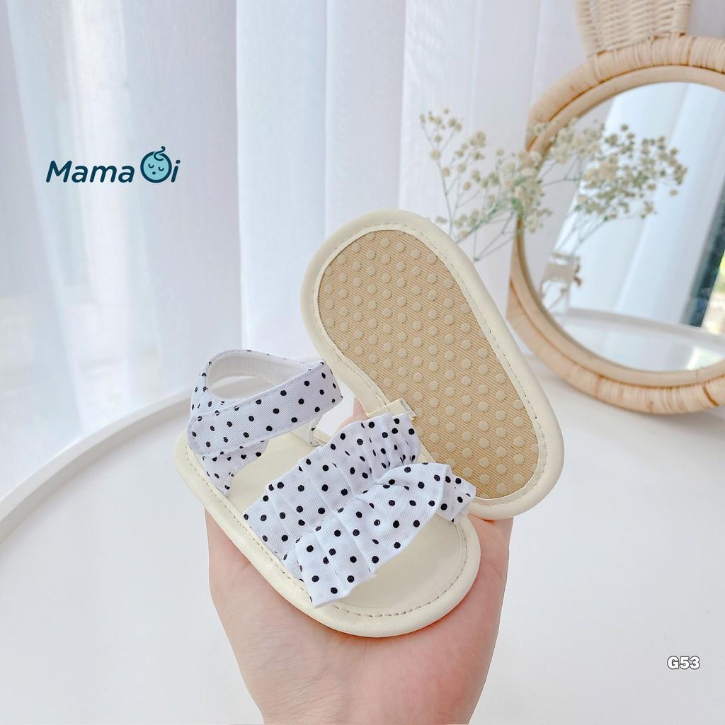 Giày sandal tập đi đế vải lót da êm chân cho bé tập đi của Mama Ơi - Thời trang cho bé