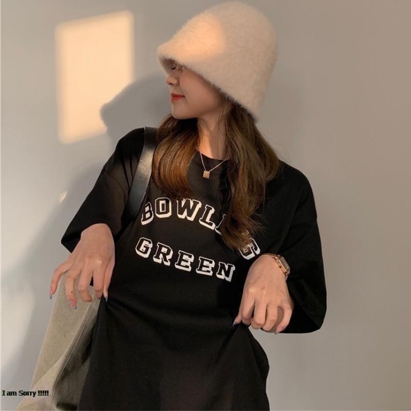 Áo thun form rộng unisex nam nữ tay lỡ sweater phông streetwear cotton oversize giá rẻ in style ulzzang freesize GREEN