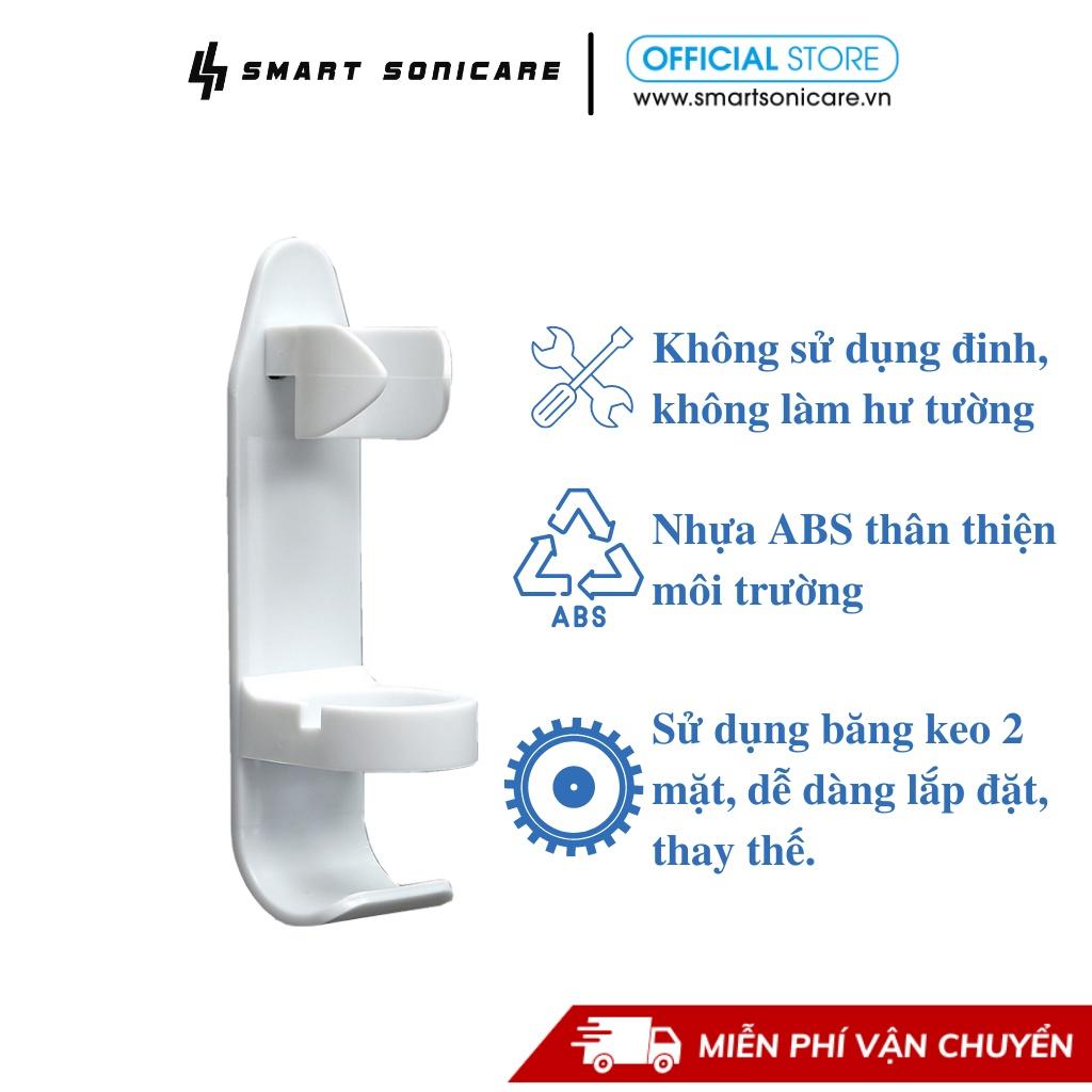 Giá treo bàn chải, móc treo bàn chải điện chất liệu ABS dễ lắp đặt