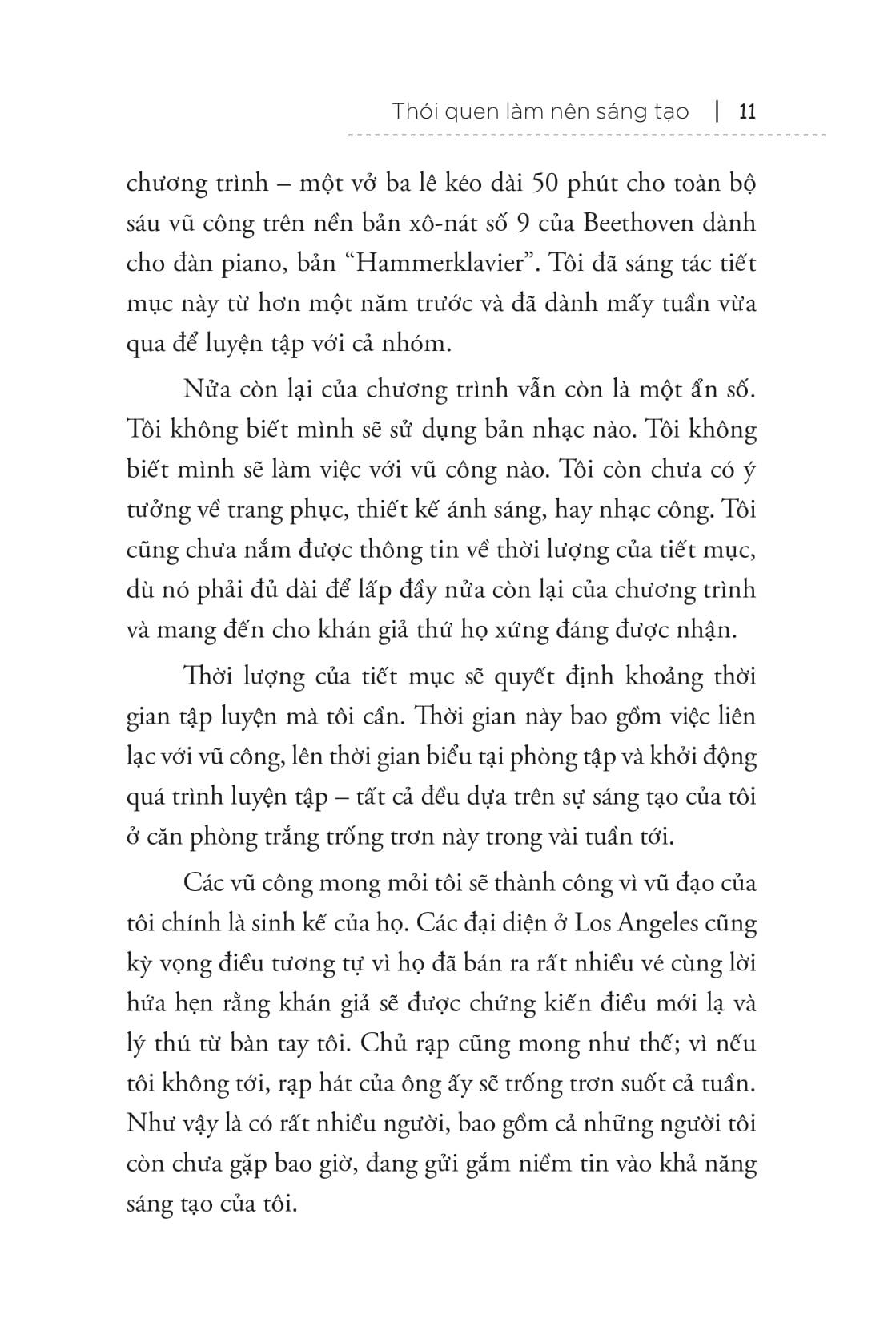 Thói Quen Làm Nên Sáng Tạo