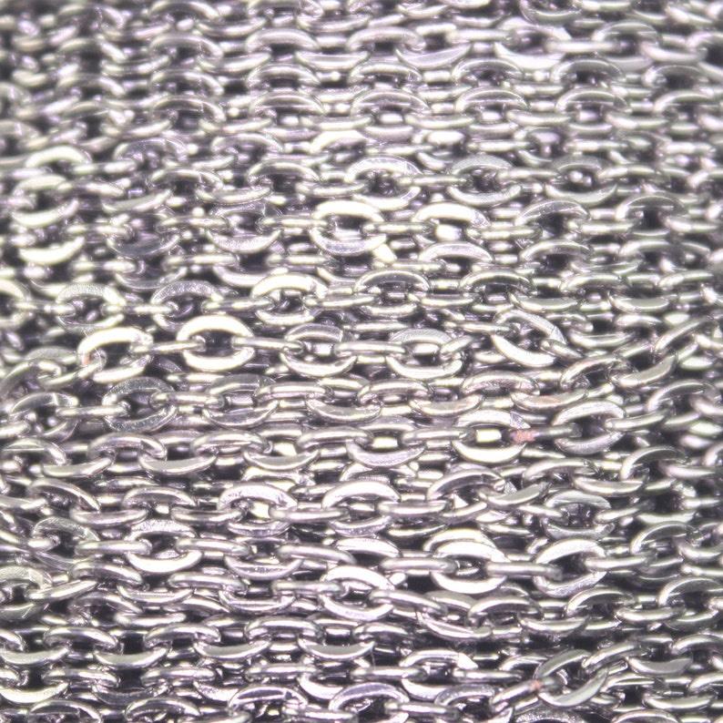 Xích oval trắng - BẢN DẸP