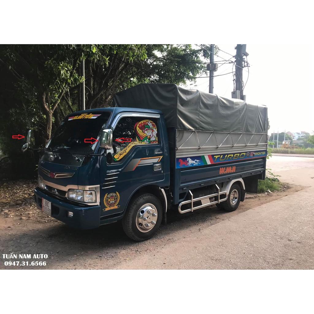 ỐP GƯƠNG MẠ XI CRÔM INOX XE TẢI KIA 1,4 TẤN, K3000S, K165, K140, FRONTIER