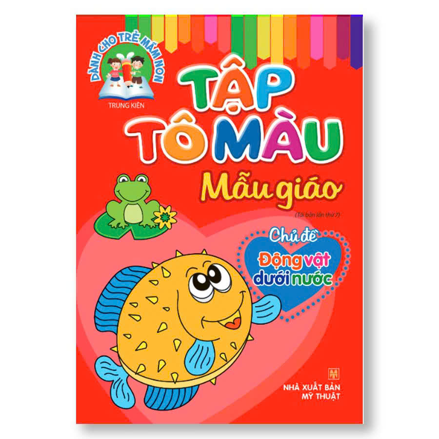 Bộ Túi Tập Tô Màu Mẫu Giáo (Bộ 8 Cuốn)