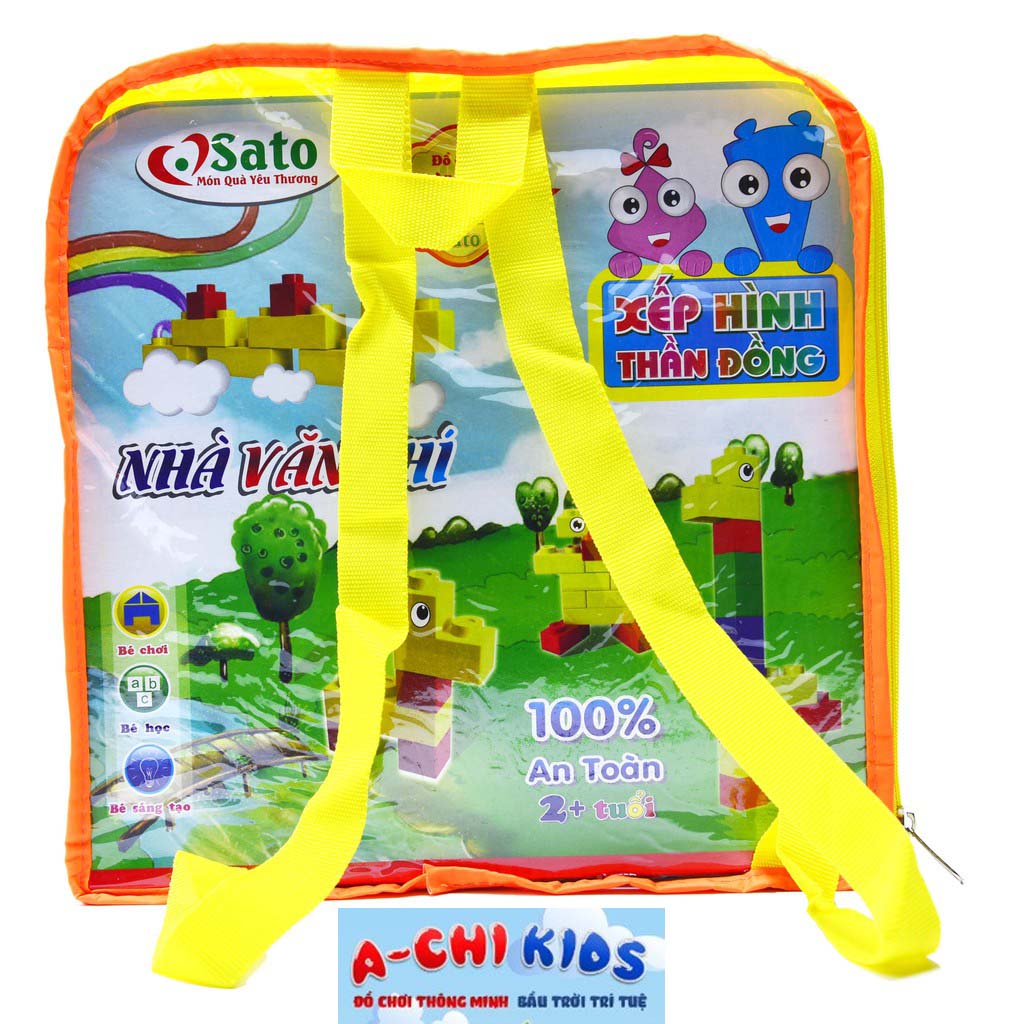 Bộ Đồ Chơi Giáo Dục - Xếp Hình Thần Đồng Nhà Văn Nhí 50 Chi Tiết Lắp Ghép Chữ Cái Tiếng Việt Bằng Nhựa An Toàn Cho Bé