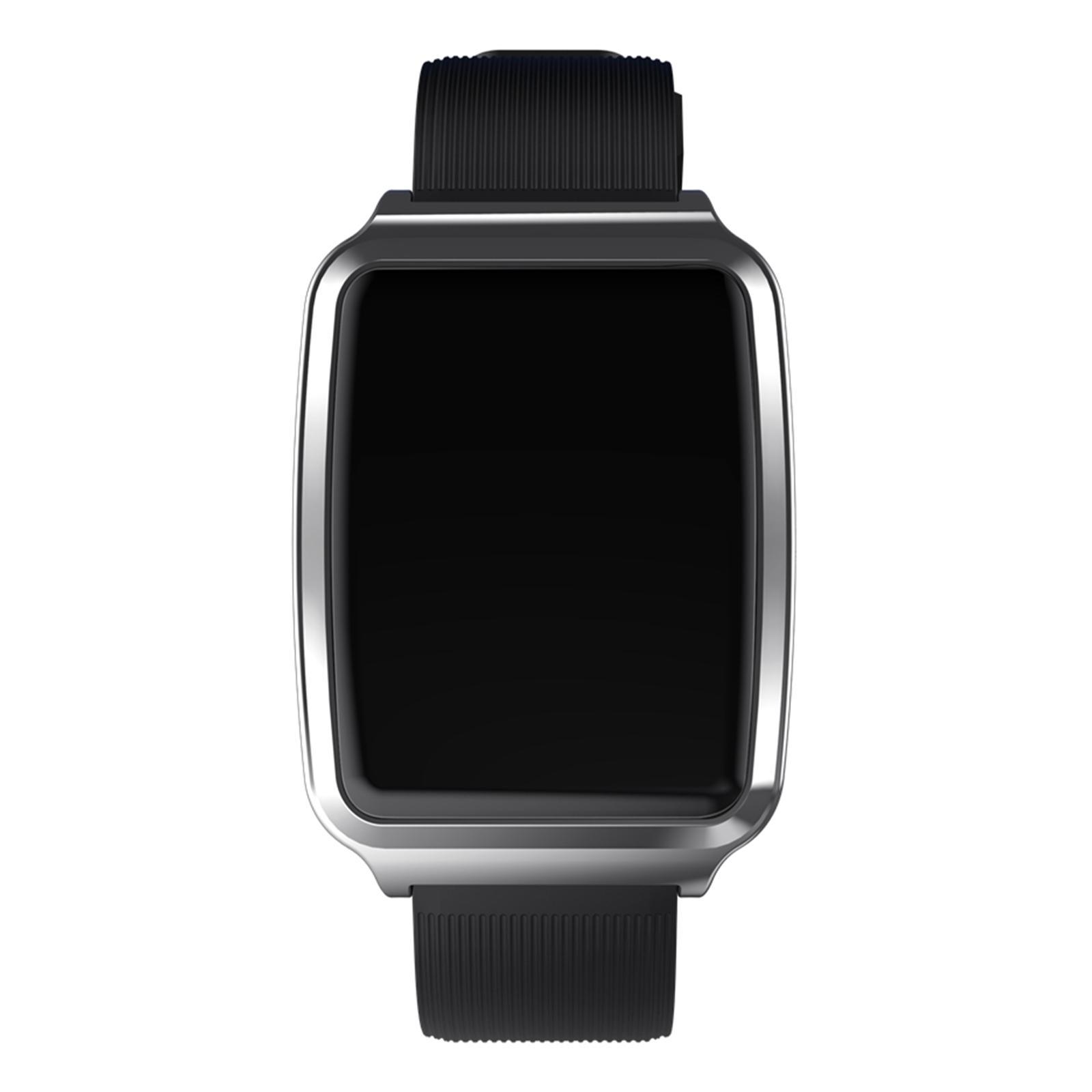 Smart Watch Sport Fitness Tracker Heart Rate Monitor Silver Gray