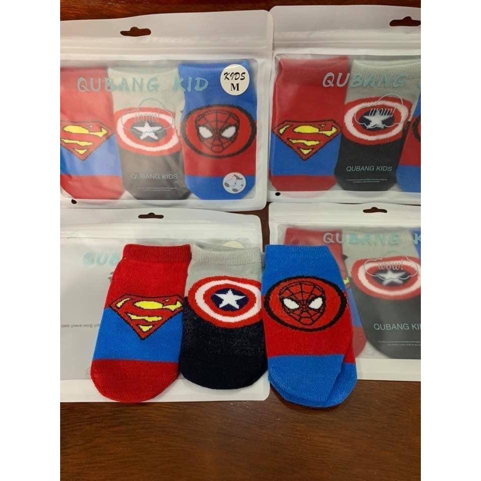 Loại đẹp - Tất bé trai, bé gái siêu nhân 1- 5 tuổi mịn êm