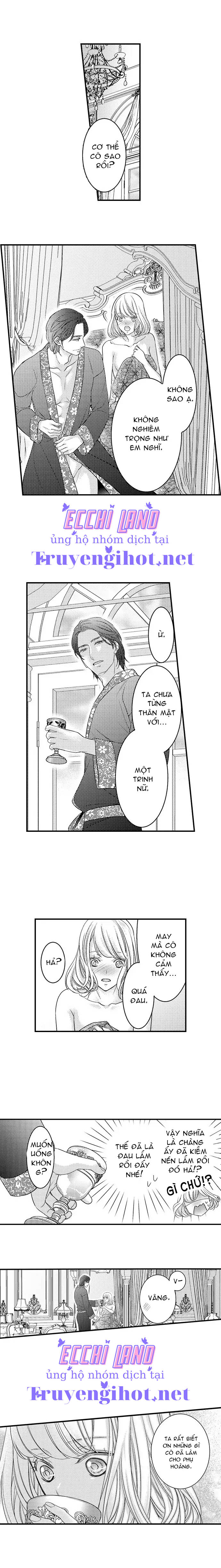 chuyển sinh vào thế giới khác ~ nếu muốn trở thành nữ hoàng hãy tìm cách để được hoàng đế sủng ái vào ban đêm chapter 59.1 4