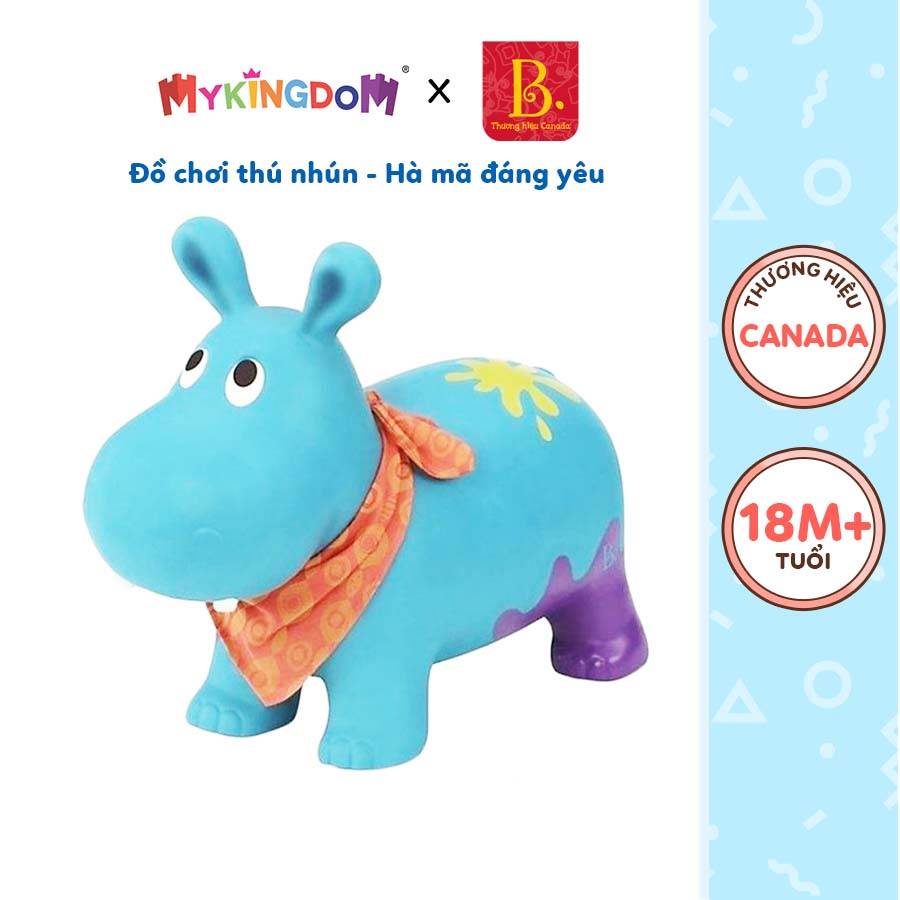Đồ Chơi B.BRAND Thú Nhún - Hà Mã Đáng Yêu BX2127Z