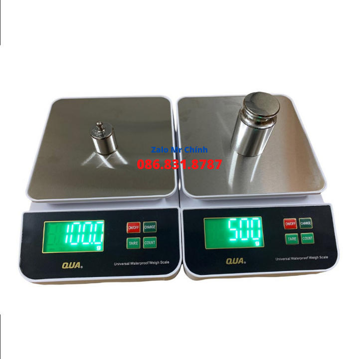 Cân Điện Tử Thực Phẩm Chống Nước Dùng Trong Nhà Bếp 5kg, 3kg QUA3/5. Chính Xác Tuyệt Đối, Chống Nước Cao. Sạc USB Tiện Dụng