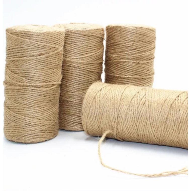 Dây thừng trang trí 2mm cuộn 410m Dây Bố trang trí, dây thừng trang trí, dây thừng gai,dây xơ dừa trang trí