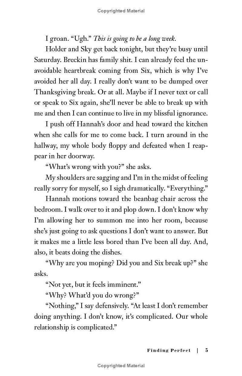 Sách ngoại văn: Finding Perfect - Book 5 Of Hopeless