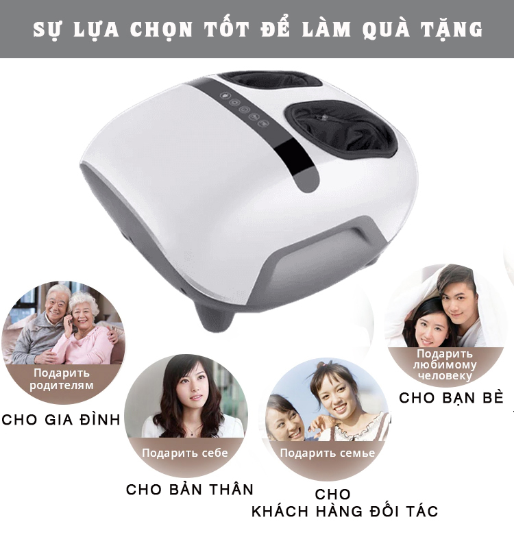 Máy Massage chân Xiaomi Huifan YC-902 Massgae gan bàn chân Shiatsu phương pháp Nhật Bản