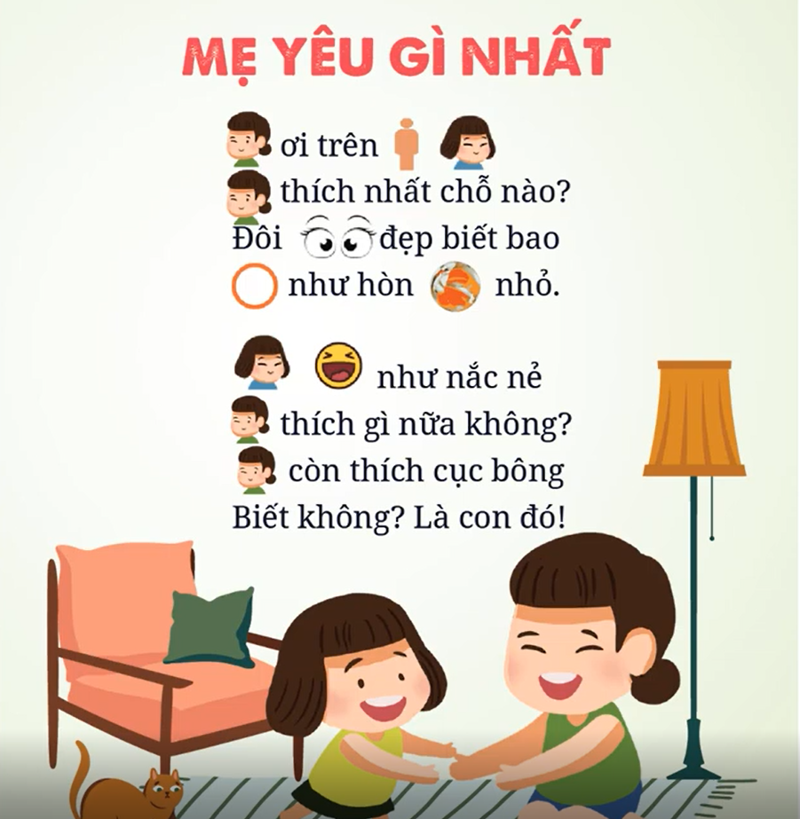 Sách Tương Tác Phát Triển Ngôn Ngữ - Thơ Tiềm Thức - Bé Nói Giỏi Đọc Thơ Tài - Song Ngữ Anh Việt Dành Cho Bé 1 Tuổi