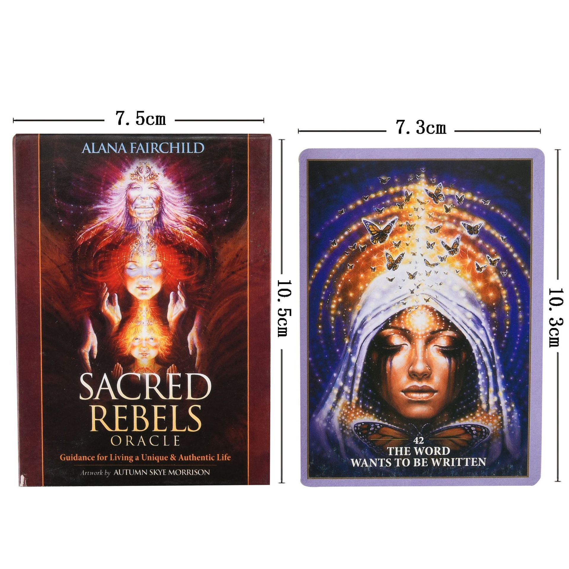 Bộ Bài Bói Tarot Sacred Rebels Oracle New Cao Cấp