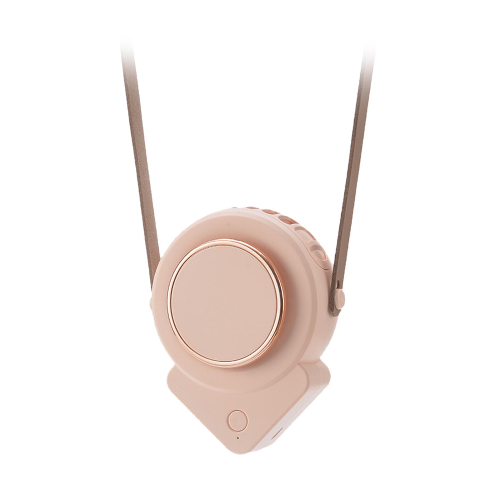 USB Rechargeable Neck Fan Portable Wearable Mini Personal Fan 5V 2.5W