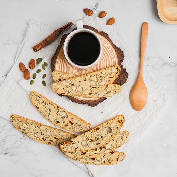 Bánh Biscotti ORIGINAL 250gr - Bánh Ăn Kiêng Không Đường Vua Yến Mạch