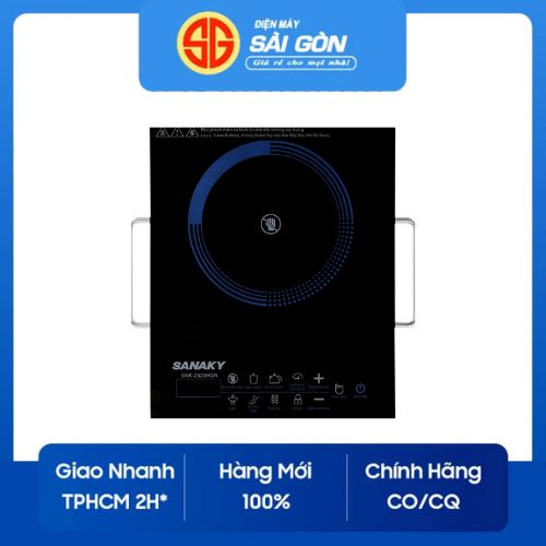 Bếp hồng ngoại Sanaky SNK-2523HGN-Hàng chính hãng