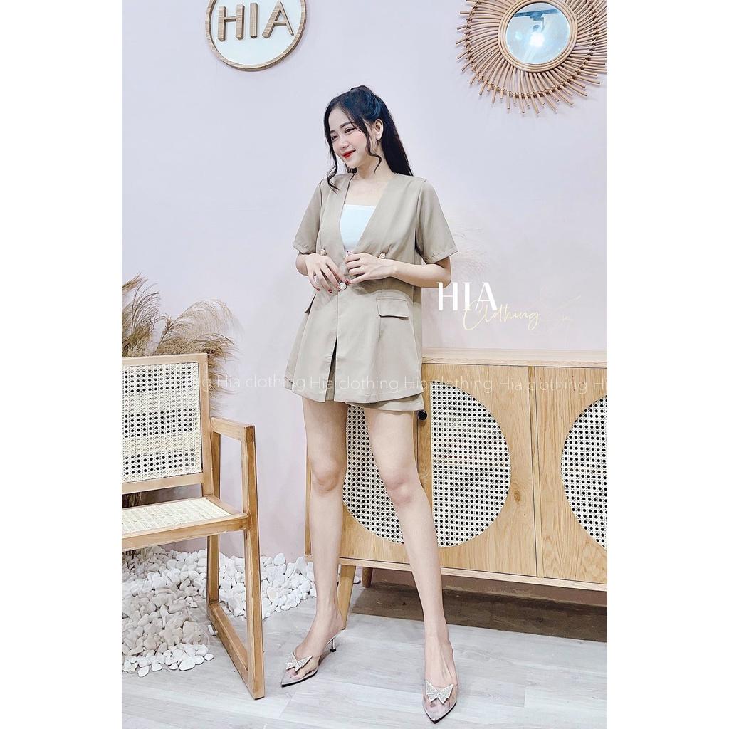 Set Áo Khoác Chân Váy Hàn Quốc | Thiết Kế Độc Quyền, Đi Làm, Đi Chơi, Đi Sự Kiện Thương Hiệu HIA Clothing S178