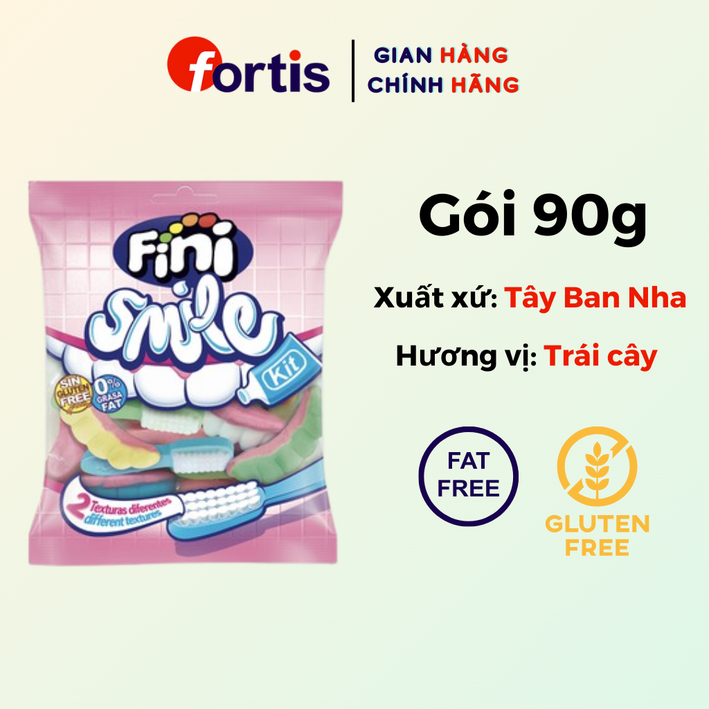 Kẹo dẻo FINI Smile Kit 90g