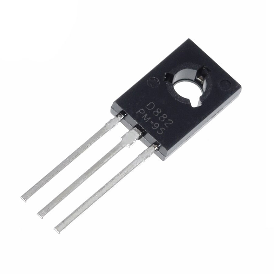 Gói 20 Con Transistor NPN D882 3A-40V Chân Cắm TO-126