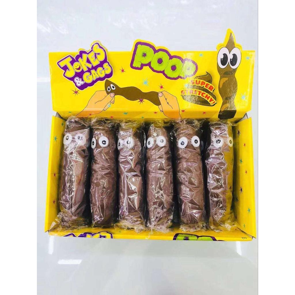 Squishy Mochi hình CỤC SHIT KÉO DÀI NGỘ NGHĨNH mềm dễ thương chân thực giảm stress co dãn đàn hồi ngộ nghĩnh bóp bóp