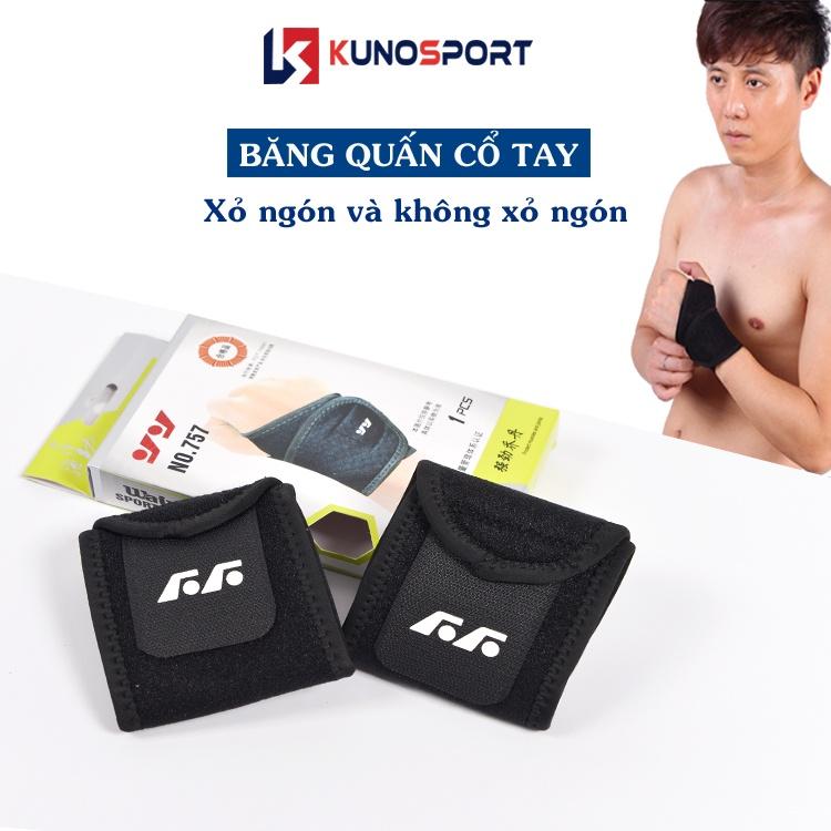 Băng cuốn bảo vệ cổ tay khi tập Yoga,Gym,Thể thao cao cấp cao cấp KUNO SPORT