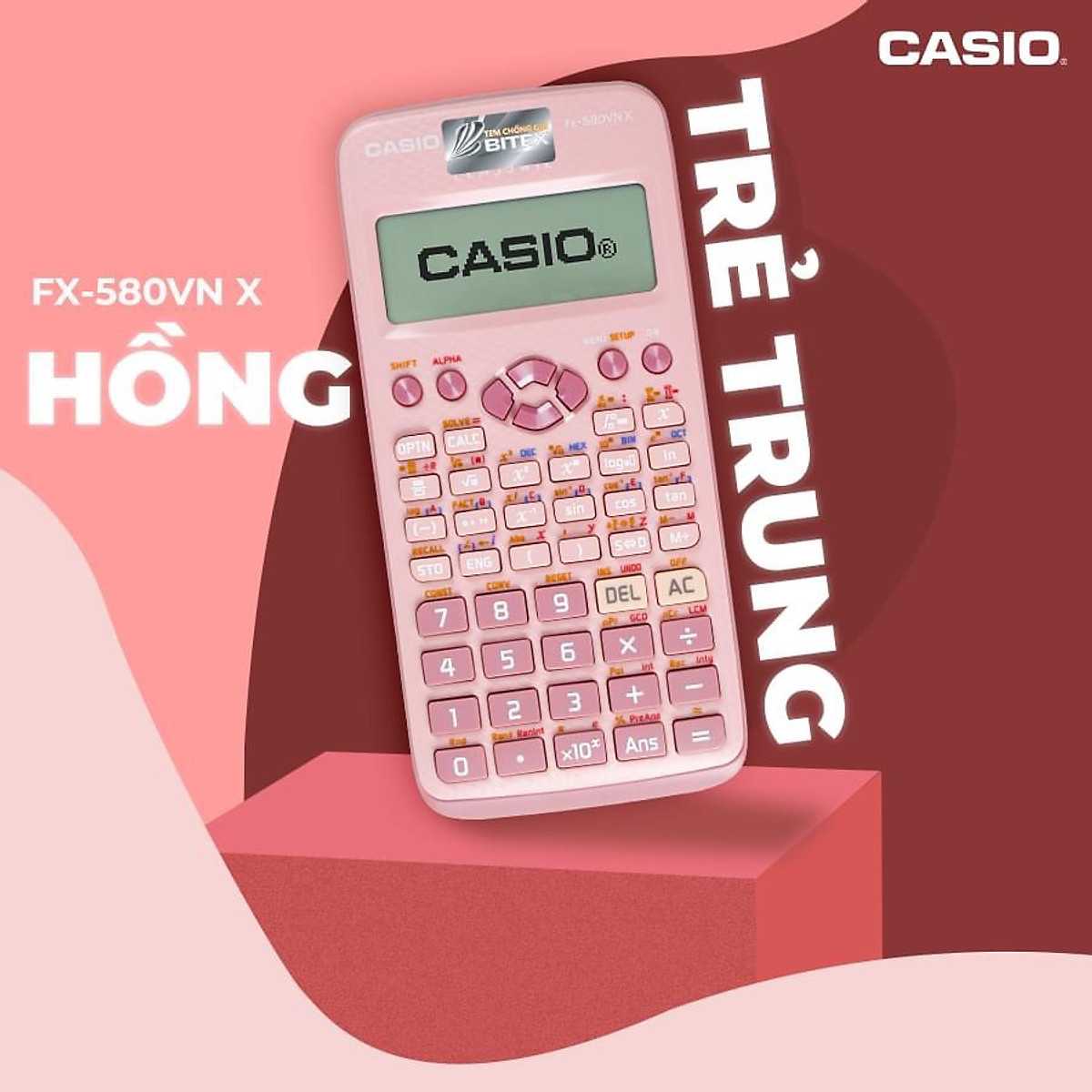 Máy Tính Casio FX 580 VN X (Lựa Chọn Màu Sắc)