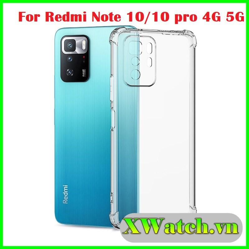 Ốp lưng silicon chống va đập Xiaomi Redmi A1 10C Poco C40 Note 11 pro Mi 11Tpro Redmi 10 Note 10 pro trong suốt