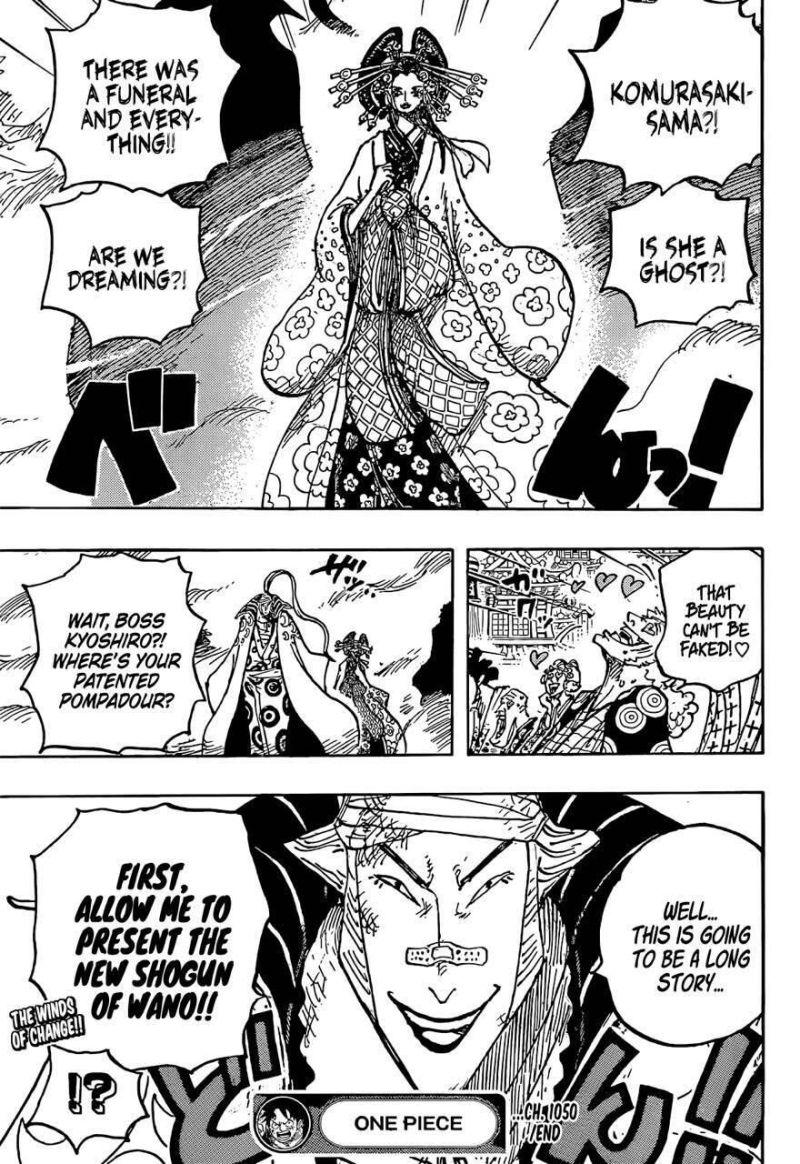 đảo hải tặc - one piece chapter 1050 14