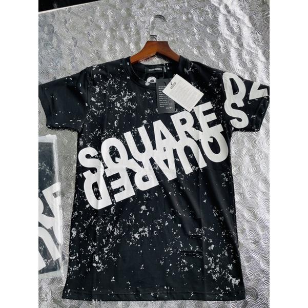 Áo polo loang rách, áo loang DSQUARE2, áo DSQ2, loang rách DSQUARE2