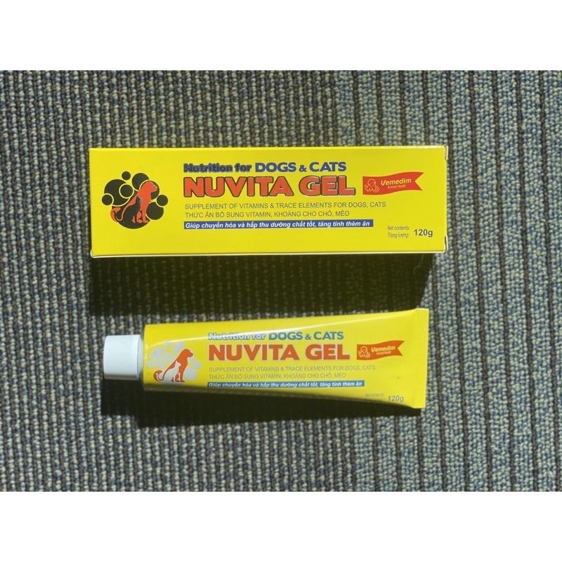 Gel Dinh Dưỡng NUVITA GEL - Thức ăn bỏ sung vitamin, khoáng cho Chó, Mèo