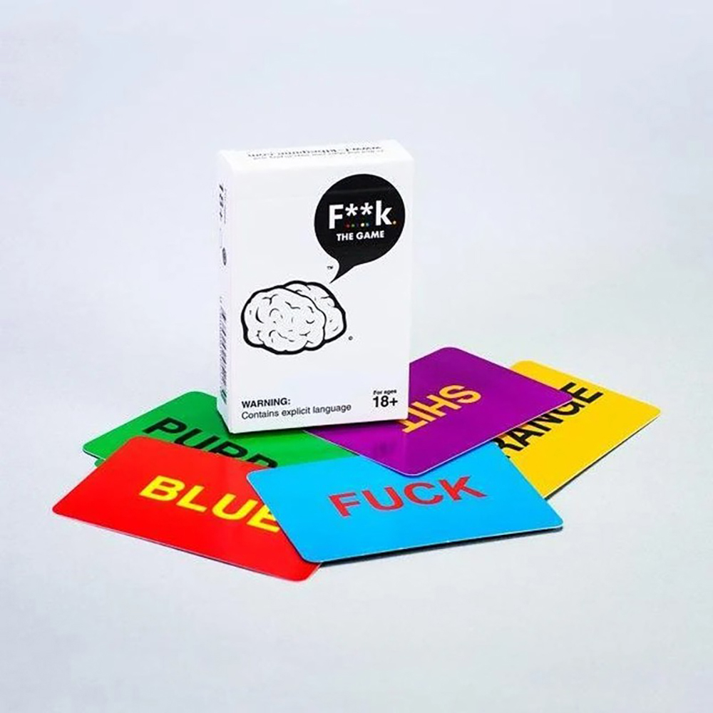 Bộ Bài Board Game F**k The Game Bảng Tiếng Anh