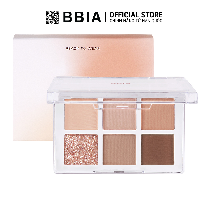 Bảng Màu Mắt Bbia Ready To Wear Palette 6 Màu 5G - 02 Mood Blush