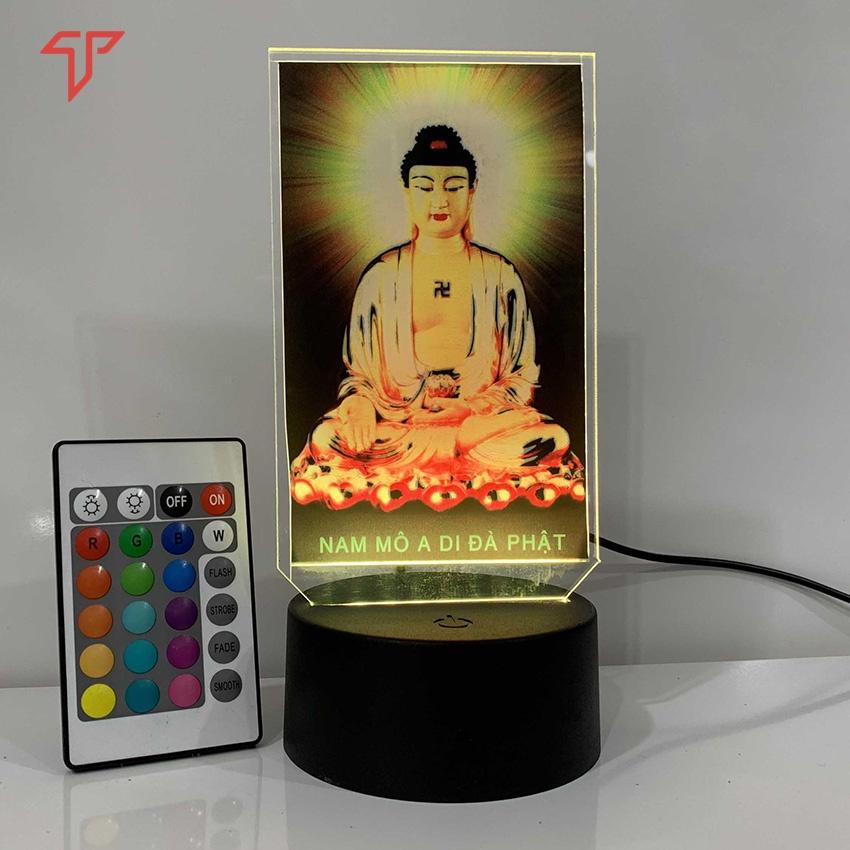 Đèn led để bàn, đèn trang trí hình Phật Thích Ca, Quan Âm Bồ Tát, Phật Adida nhiều mẫu