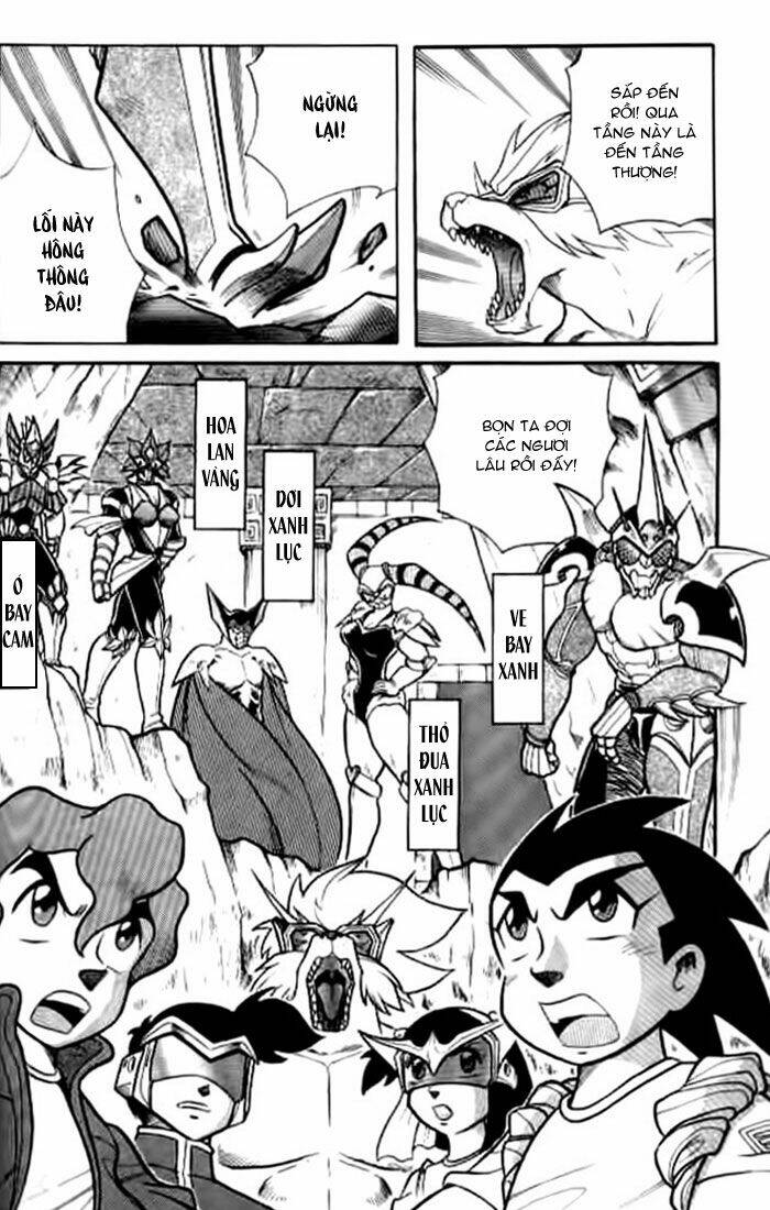 hiệp sĩ giấy - origami fighter chapter 19 21